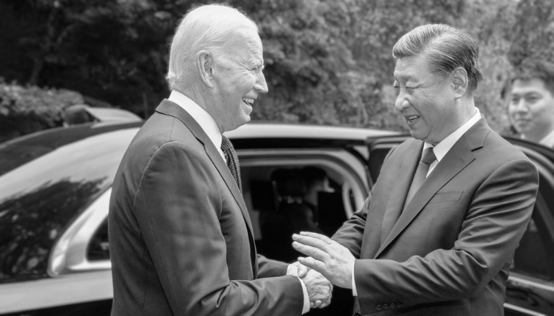 Le président américain Joe Biden et son homologue chinois Xi Jinping en novembre 2023, à San Francisco.