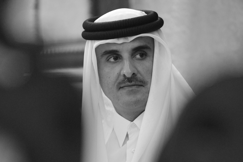 L'émir du Qatar Tamim bin Hamad al-Thani.