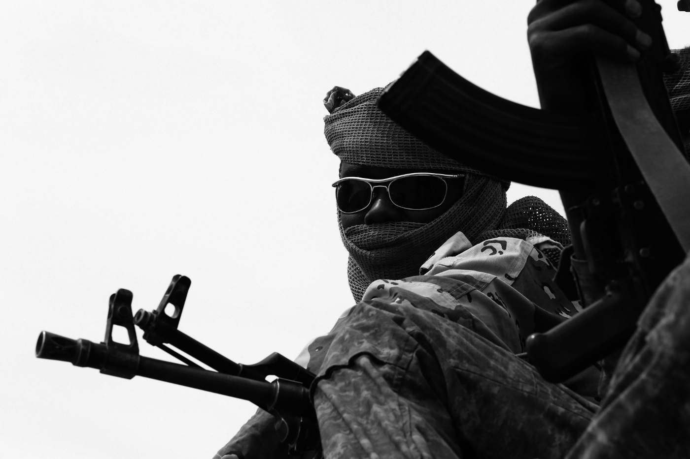 Des soldats tchadiens.