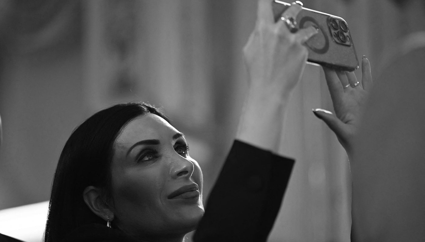 L'influence pro-Trump Laura Loomer, à Mar-a-Lago (Floride), le 16 janvier 2026.