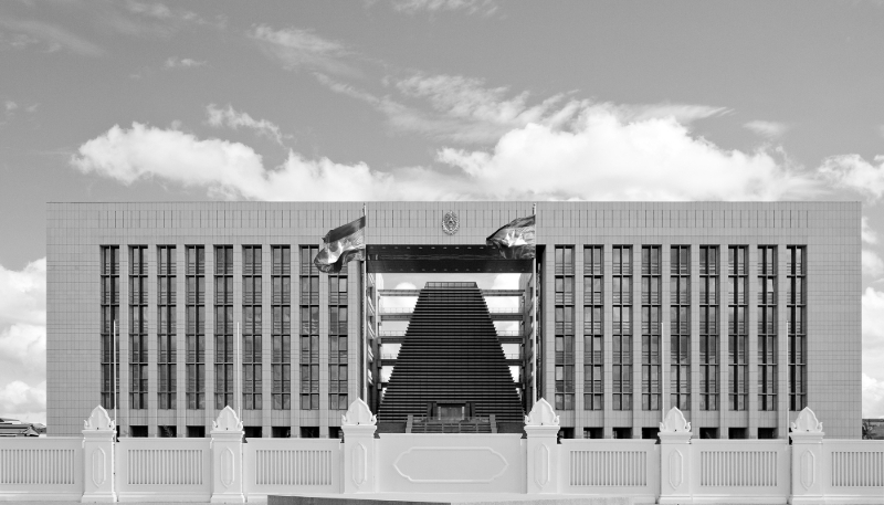 Le siège du Conseil des ministres cambodgien.