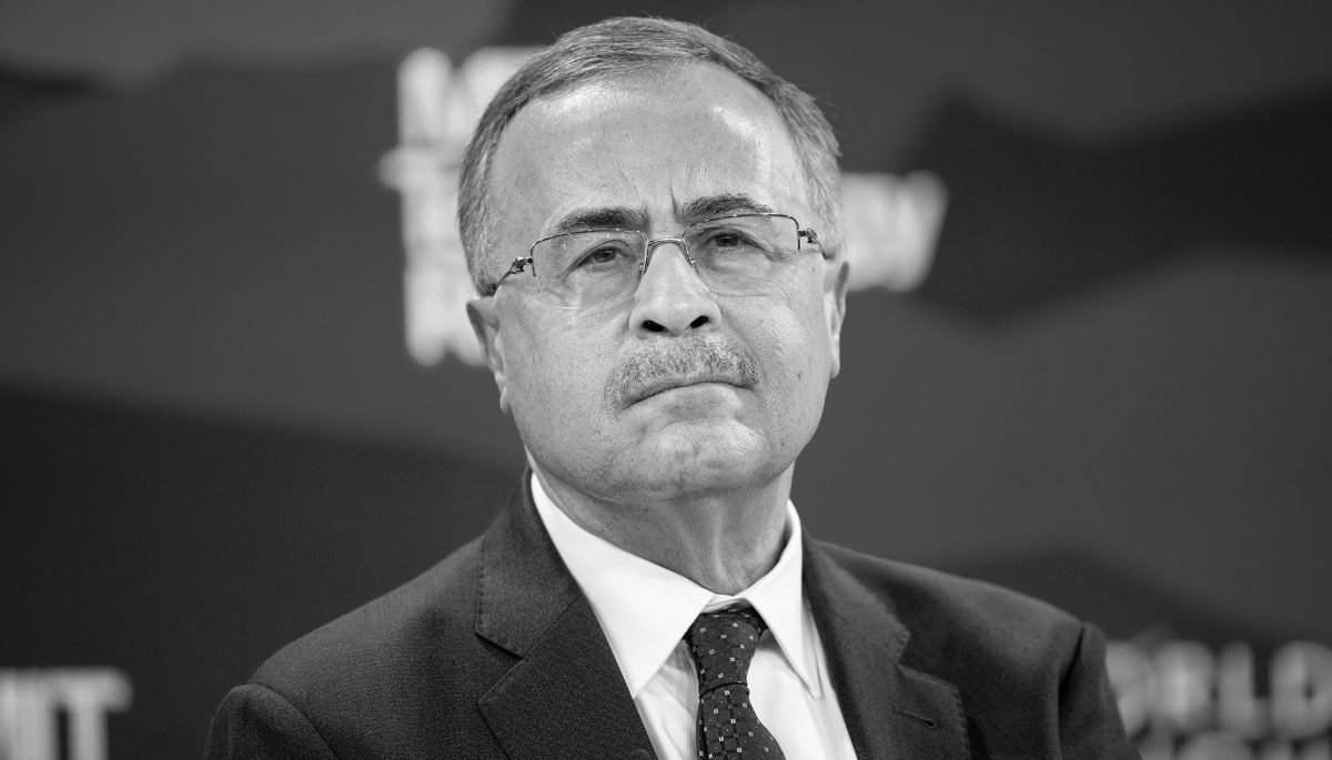 Amin Hassan Nasser, directeur général d'Aramco, lors du Forum économique mondial (WEF) à Davos, en Suisse, le 20 janvier 2026.