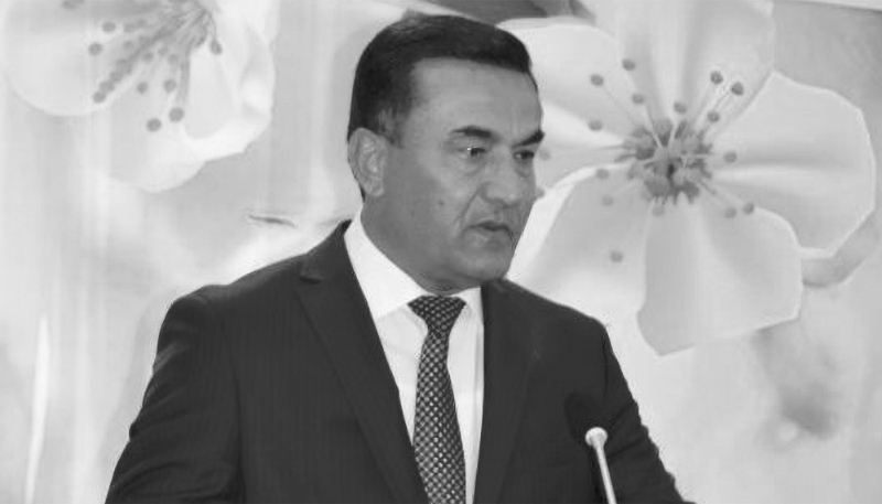 Le premier adjoint du ministère de l’intérieur du Tadjikistan, Abdurahmon Alamshozoda.