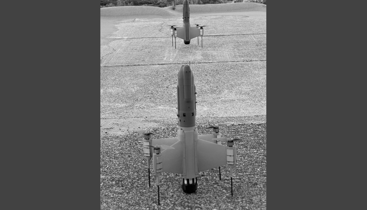 Le drone à décollage vertical (VTOL) d'Alta Ares, coproduit avec une start-up ukrainienne, a fait ses preuves dans le cadre de missions d’interception.