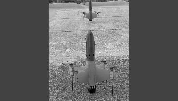 Le drone à décollage vertical (VTOL) d'Alta Ares, coproduit avec une start-up ukrainienne, a fait ses preuves dans le cadre de missions d’interception.