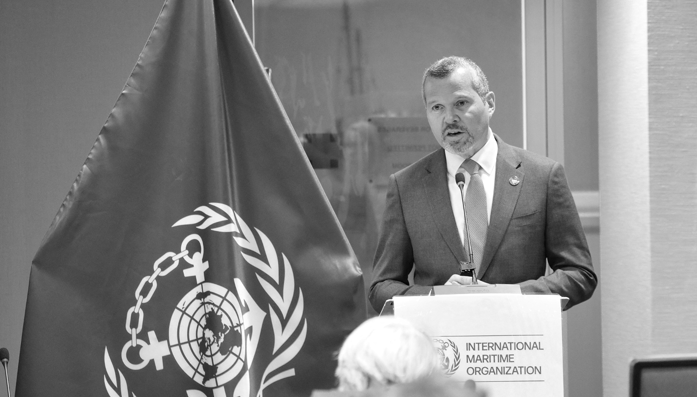 Le secrétaire général de l'Organisation maritime internationale (OMI), Arsenio Dominguez.