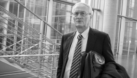 August Hanning, ancien président du Service fédéral de renseignement allemand (BND), à Berlin, le 2 octobre 2015. 