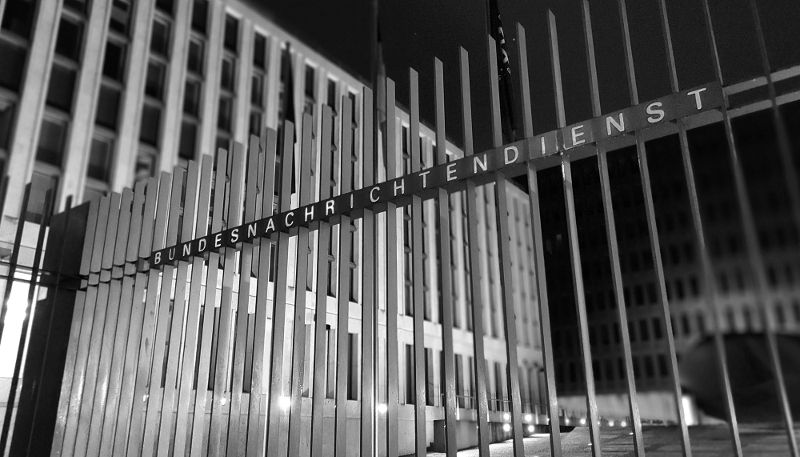 Le siège du service fédéral de renseignement allemand (BND) à Berlin.