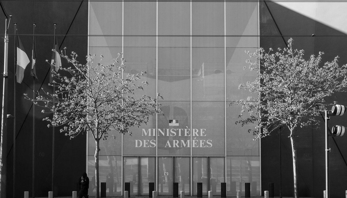 Le ministère des armées, à Balard (dans le 15e arrondissement de Paris).