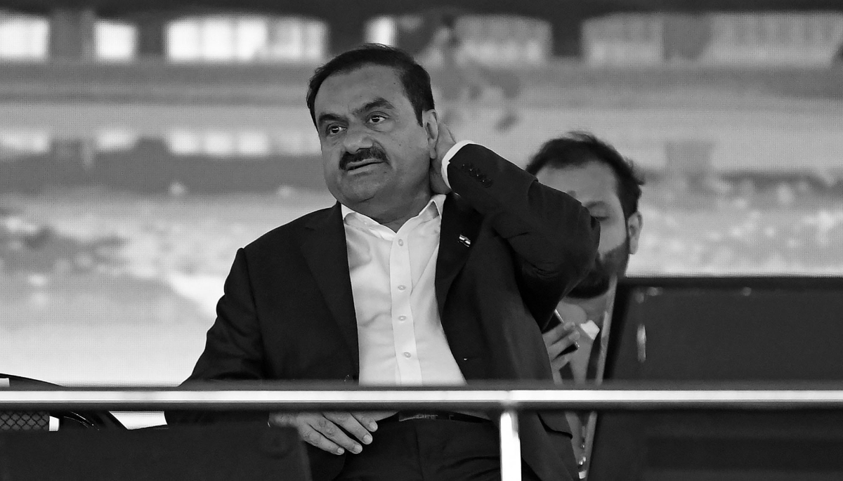 Le magnat indien Gautam Adani, à la tête du conglomérat Adani Group, le 8 octobre 2025 à Mumbai.