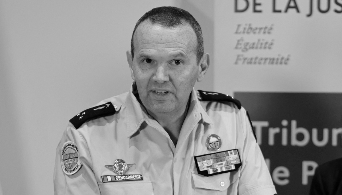 Le général Ghislain Réty, commandant du GIGN, le 23 janvier 2025, à Paris.