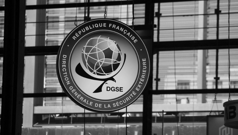 Le sigle de la Direction générale de la sécurité extérieure.