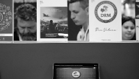 Le stand de la Direction du renseignement lilitaire (DRM) au salon Vivatech, à Paris, le 14 juin 2023.