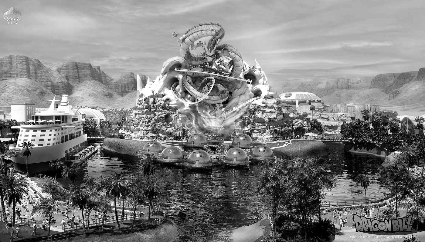 L'Arabie saoudite a présenté le 22 mars le projet de parc d'attractions dédié au manga Dragon Ball, dans la future mégalopole du divertissement Qiddiya.
