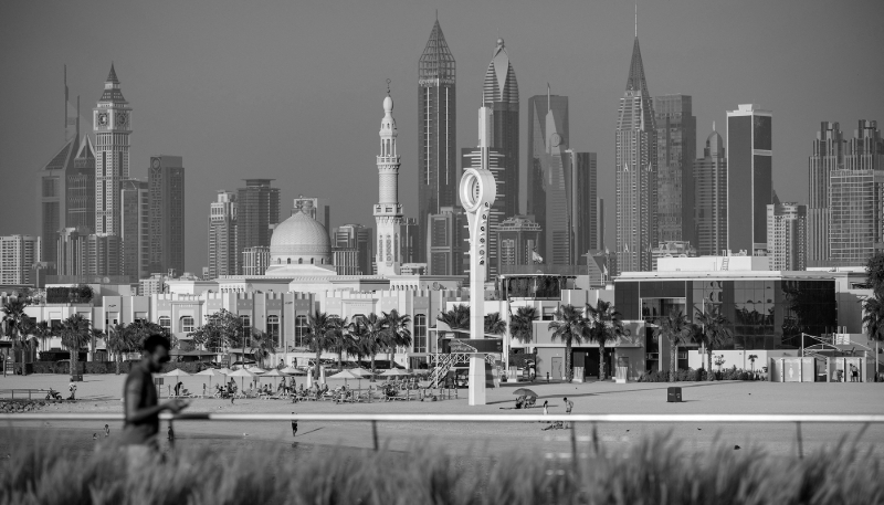 Skyline de Dubaï.