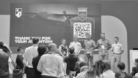 Lors du salon Eurosatory organisé en France du 15 au 19 juin, les Ukrainiens du 1er corps Azov ont été invités à partager leurs retours d'expérience en matière de guerre des drones.