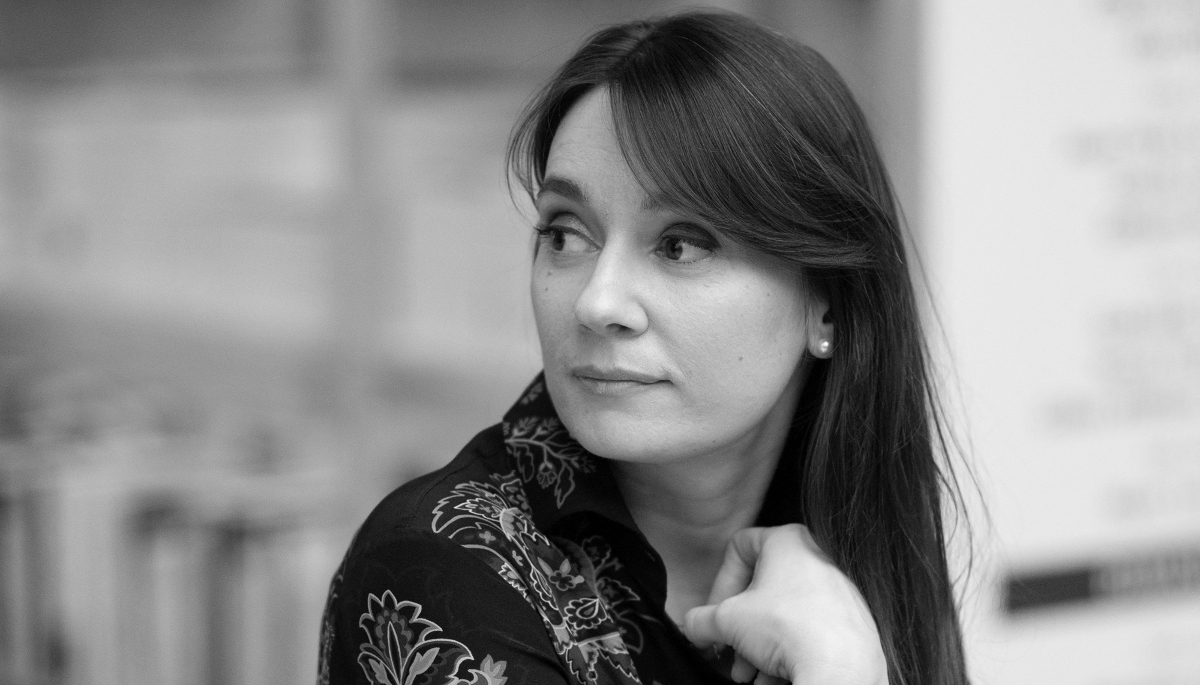 Xenia Fedorova lors du Festival du Livre de Paris, le 12 avril 2025. 
