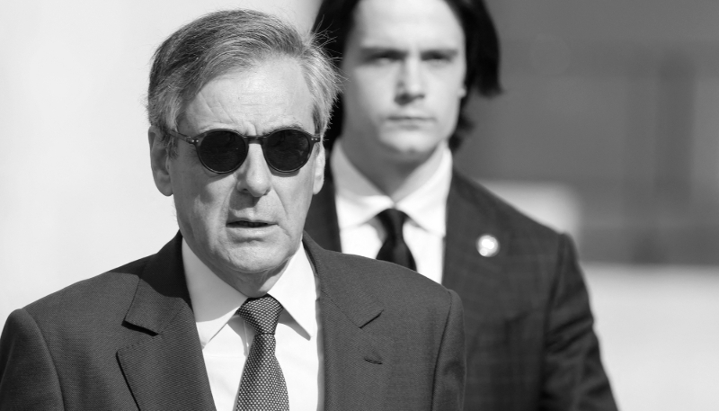 L'ancien premier ministre français François Fillon, à Paris, le 20 mars 2024.