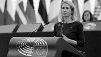 La haute représentante de l'Union européenne pour les affaires étrangères et la politique de sécurité, Kaja Kallas, au Parlement européen à Strasbourg, le 16 septembre 2026.