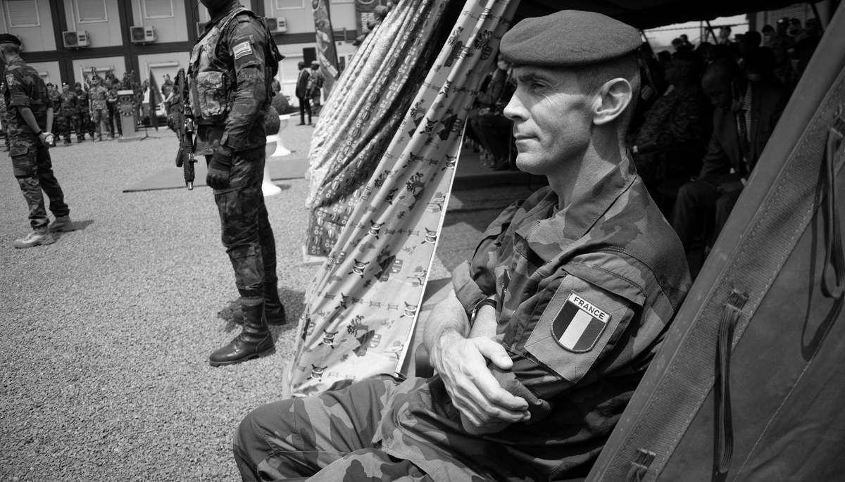 Jacques Langlade de Montgros, à la tête de la Direction du renseignement militaire (DRM) française.