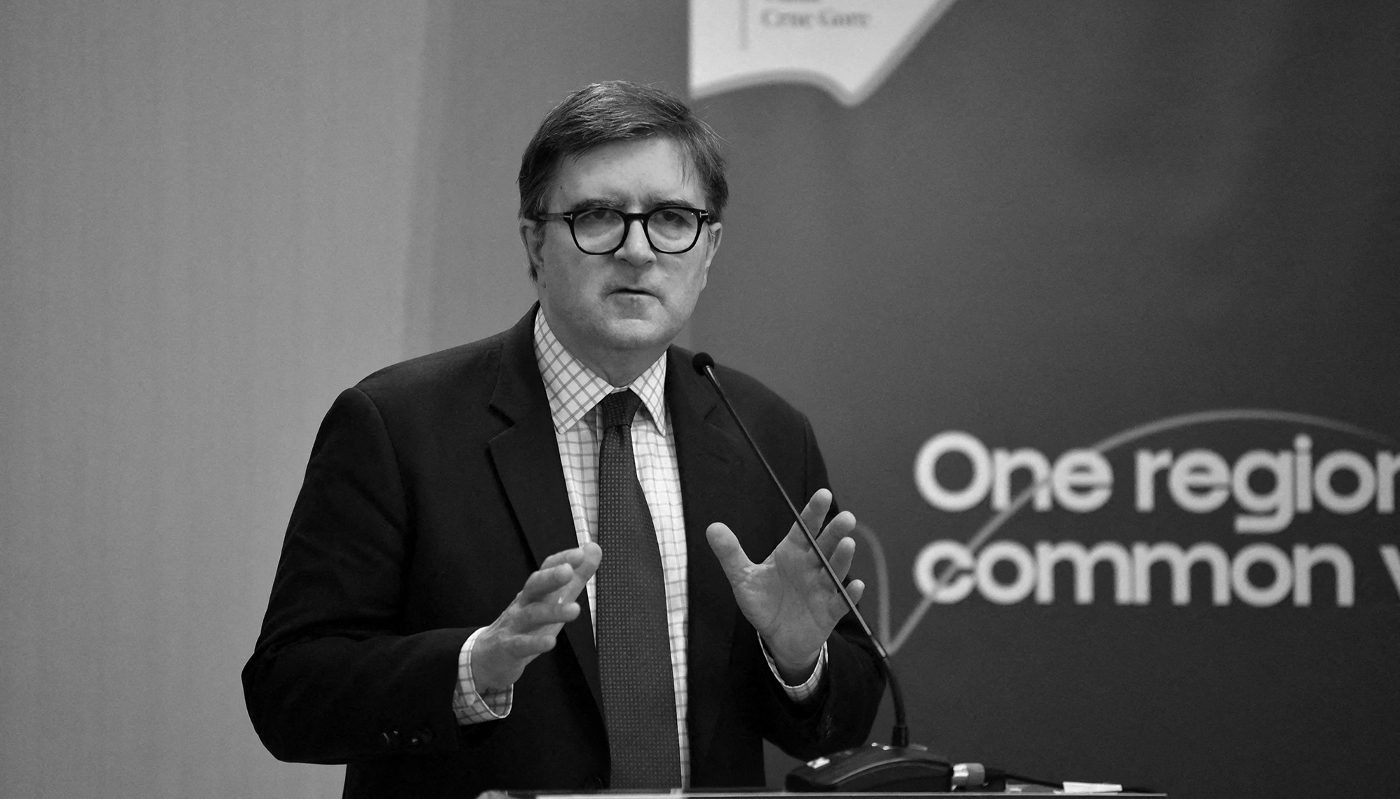 James O'Brien, assistant secrétaire d'État américain pour les affaires européennes et eurasiatiques de 2023 à 2025, préside le collectif Steady State.
