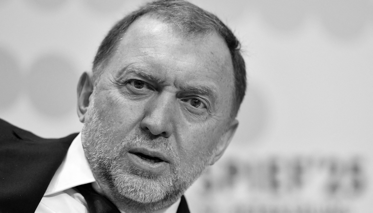 L'oligarque russe Oleg Deripaska au Forum économique international de Saint-Pétersbourg (SPIEF), le 20 juin 2025.