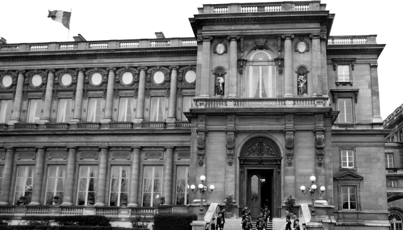 Le bâtiment du Quai d'Orsay à Paris.