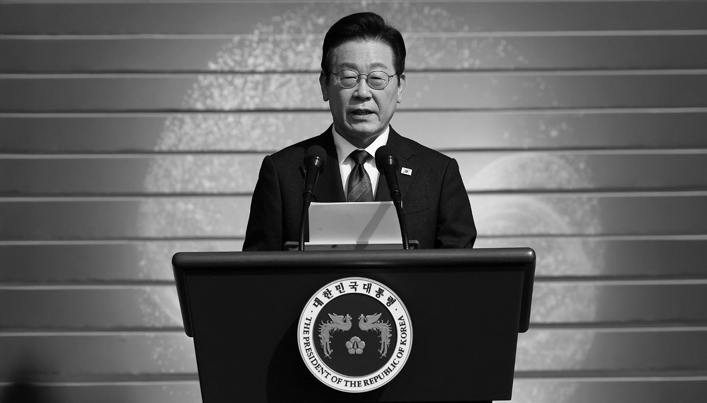 Le président sud-coréen Lee Jae-myung.