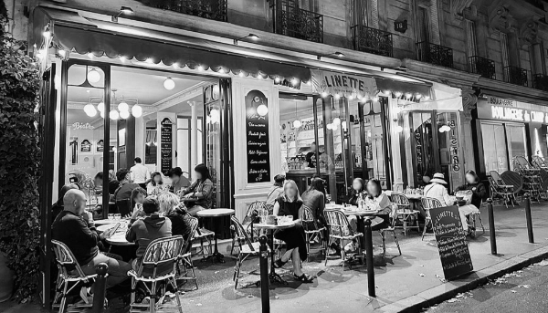 Le bistro parisien Linette.