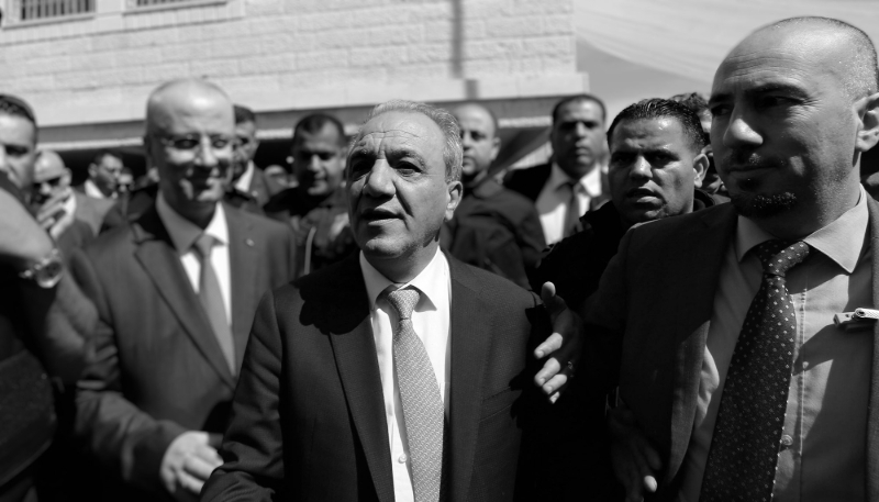 Le chef des services de renseignement palestiniens, Majed Faraj, le 13 mars 2018 à Gaza.