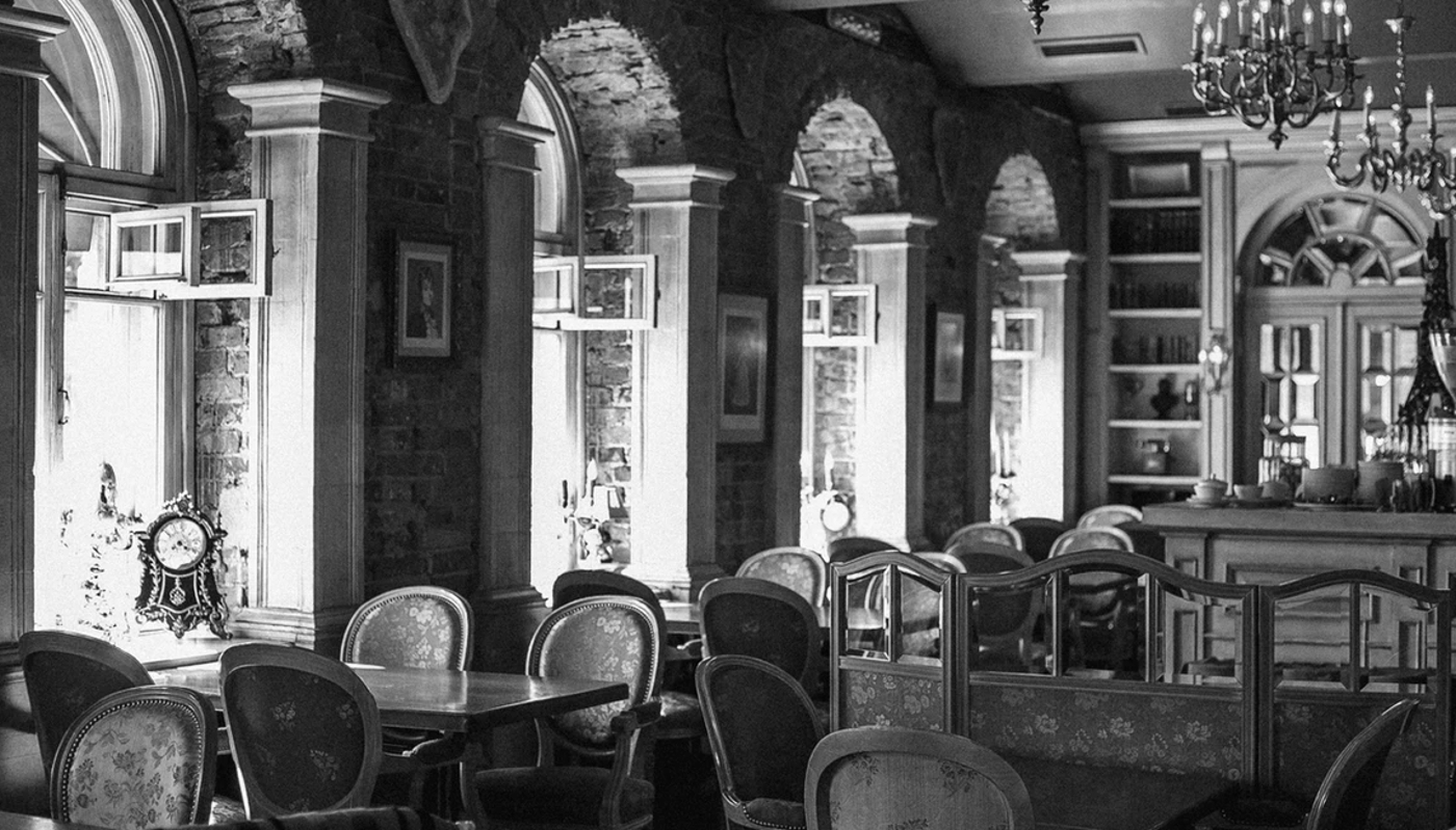 Le café Michel, à Moscou.