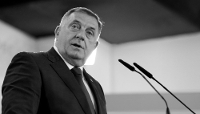 L’ex-président de la République serbe de Bosnie, Milorad Dodik, le 4 octobre 2026.