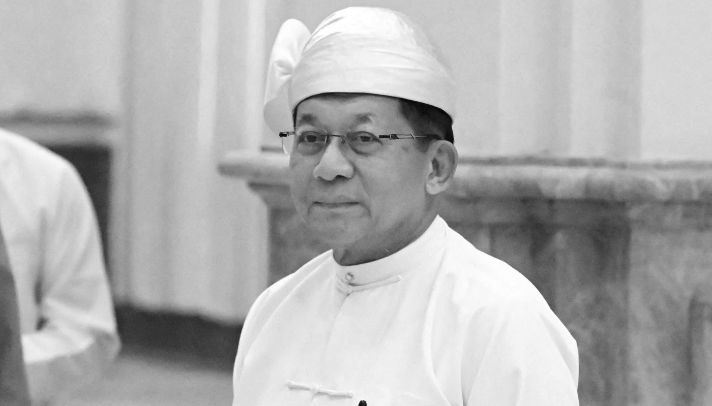 Min Aung Hlaing, président de la République de l'union de Birmanie, le 10 avril 2026 à Naypyitaw.
