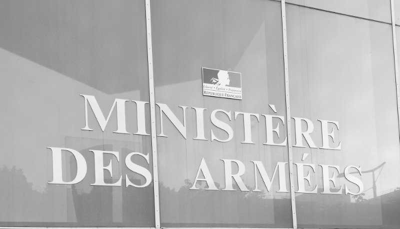 Le ministère français des armées.