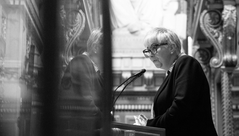 La présidente de la commission des lois du Sénat, Muriel Jourda, préside également la délégation parlementaire au renseignement depuis début 2026.