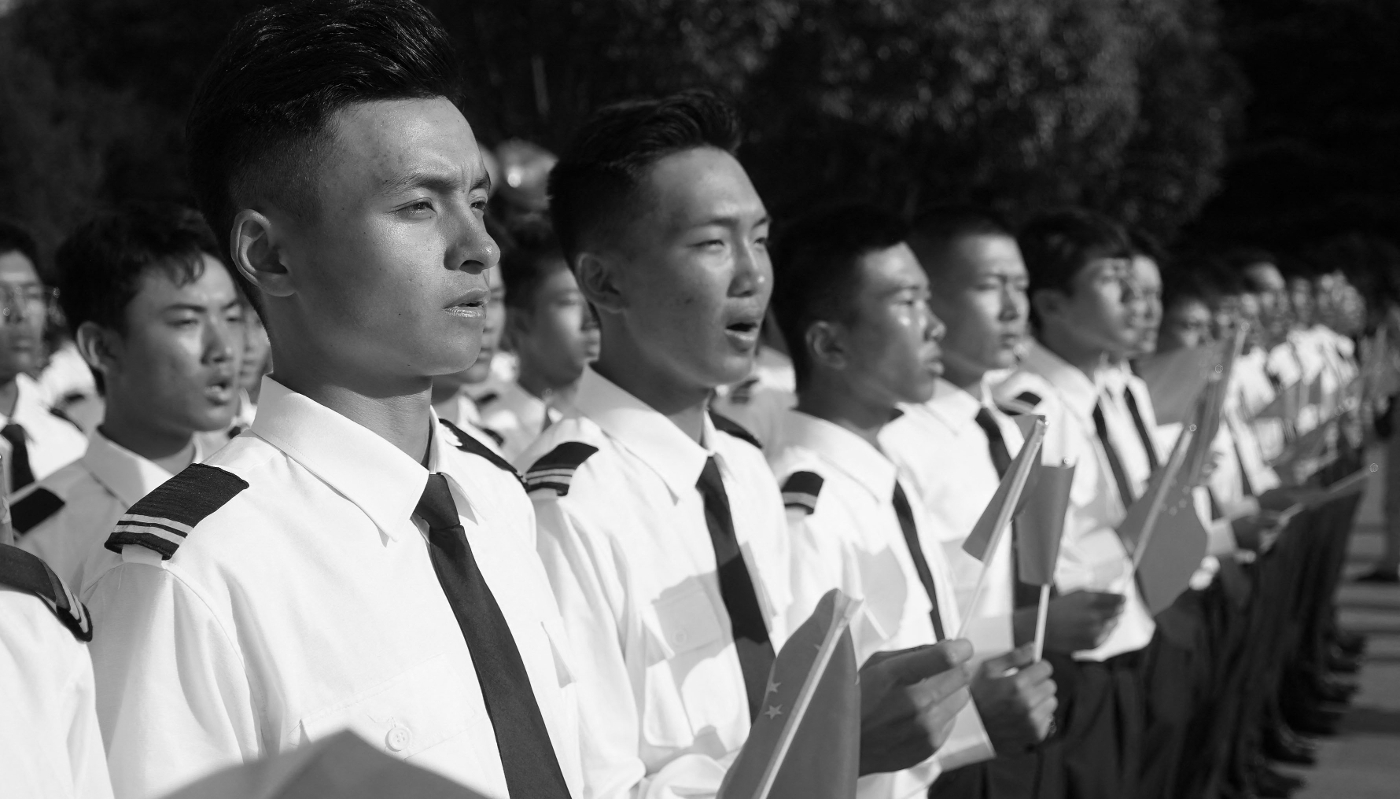 Des étudiants de la Nanjing University of Aeronautics and Astronautics.
