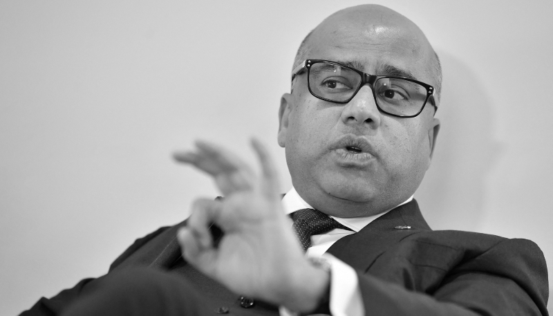 Le magnat de l'acier Sanjeev Gupta.