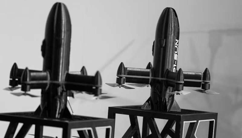 Des drones intercepteurs développés par la société ukrainienne Skyfall.