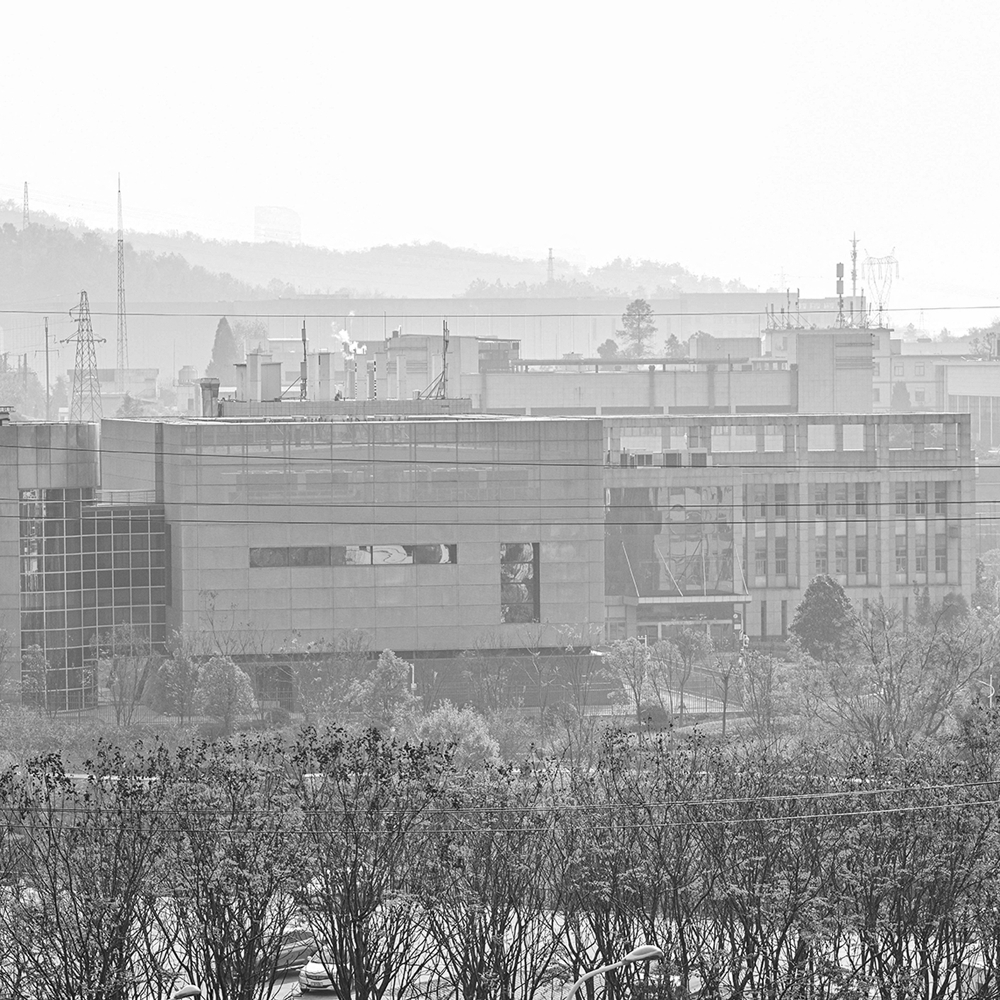 Vue du laboratoire P4 de Wuhan, en Chine, le 21 décembre 2024. Pékin achève actuellement la construction d'un cinquième laboratoire de ce type.