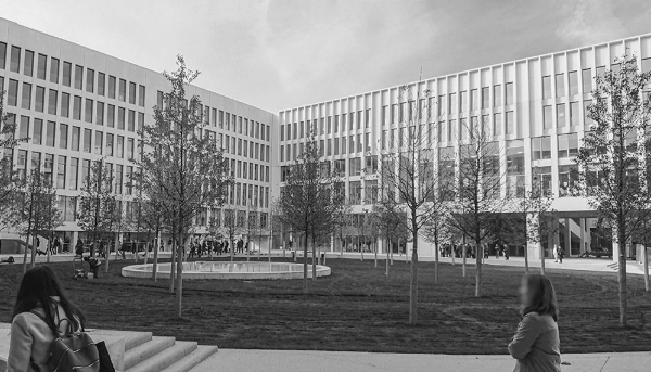 Le campus de Télécom Paris à Palaiseau.