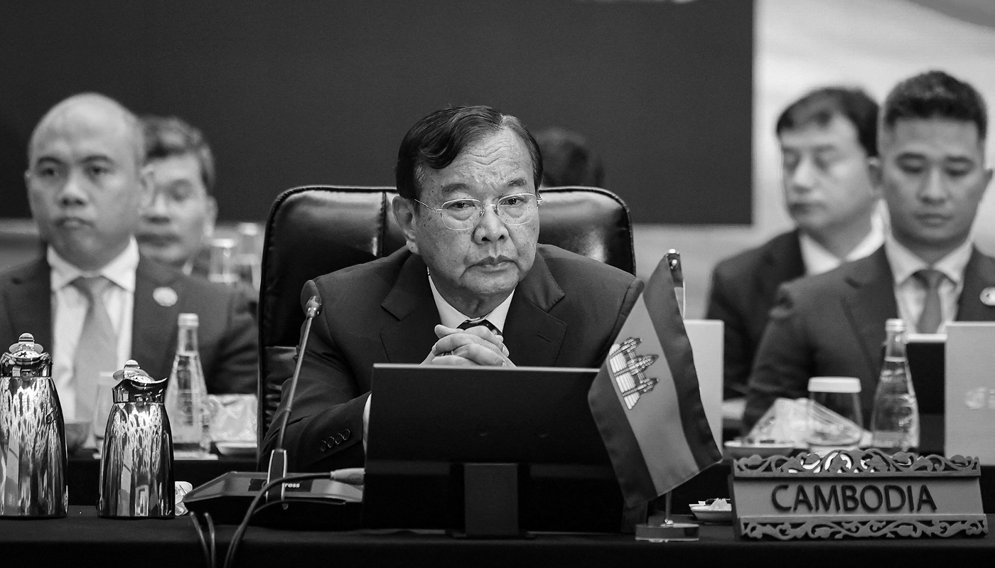Le ministre cambodgien des affaires étrangères, Prak Sokhonn, le 22 décembre 2025 à Kuala Lumpur.