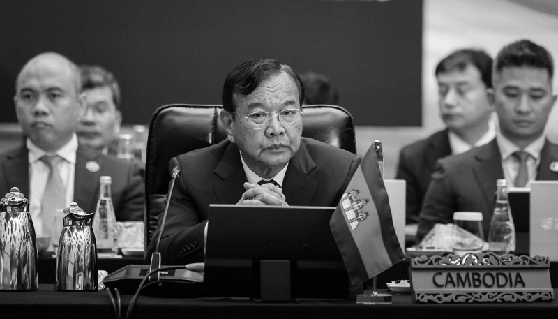 Le ministre cambodgien des affaires étrangères, Prak Sokhonn, le 22 décembre 2025 à Kuala Lumpur.