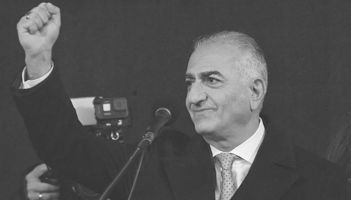 Reza Pahlavi, fils du chah iranien déchu Mohammad Reza Pahlavi, le 14 février 2026 à Munich.