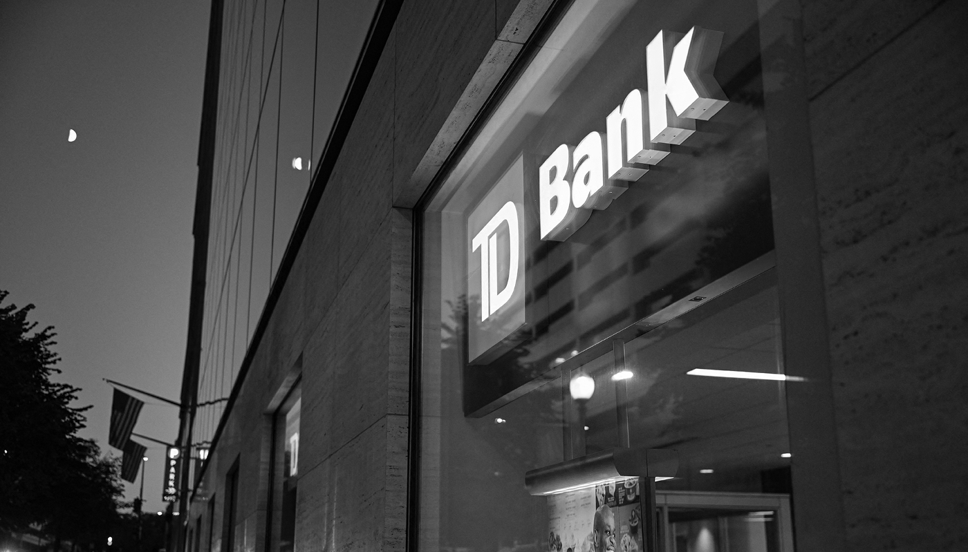 Un établissement TD Bank à Washington DC, le 10 octobre 2024.