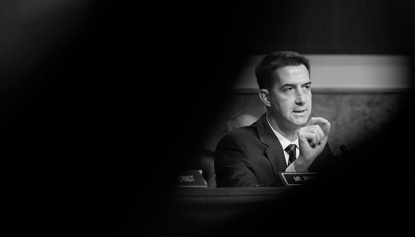 Un projet de loi du sénateur américain Tom Cotton prévoit le démantèlement du Foreign Malign Influence Center (FMIC).