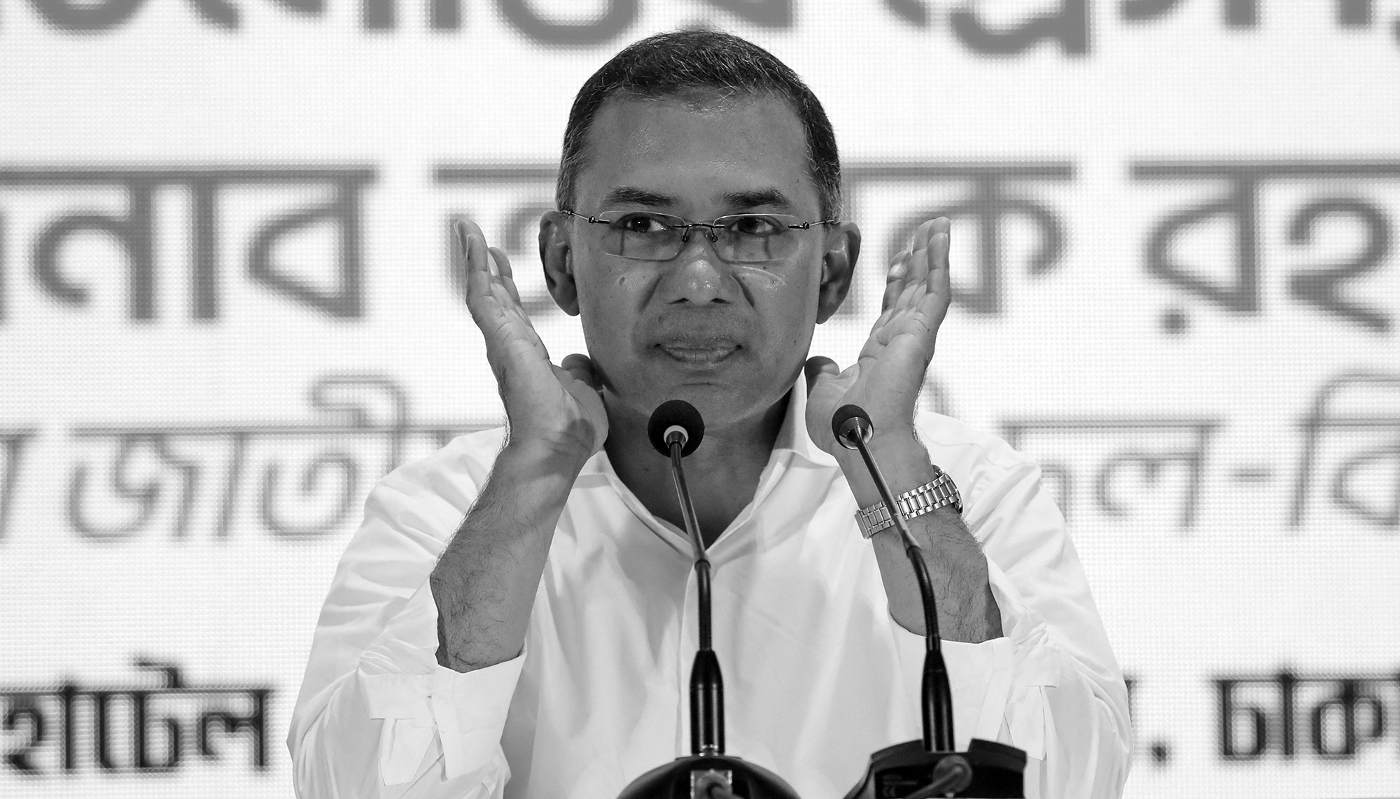 Le premier ministre du Bangladesh, Tarique Rahman, s'efforce de normaliser les relations avec son puissant voisin indien.
