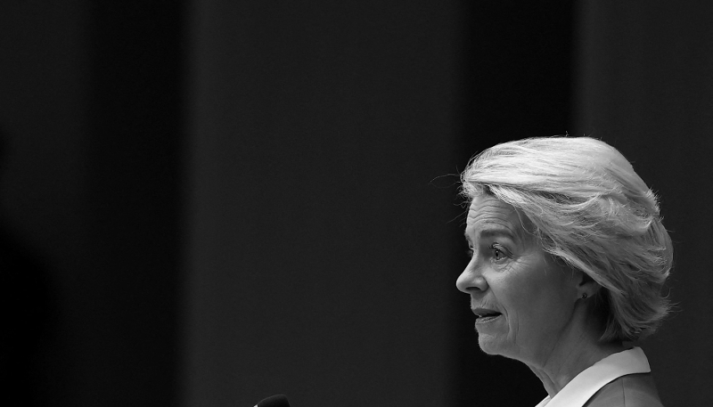La présidente de la Commission européenne Ursula von der Leyen.