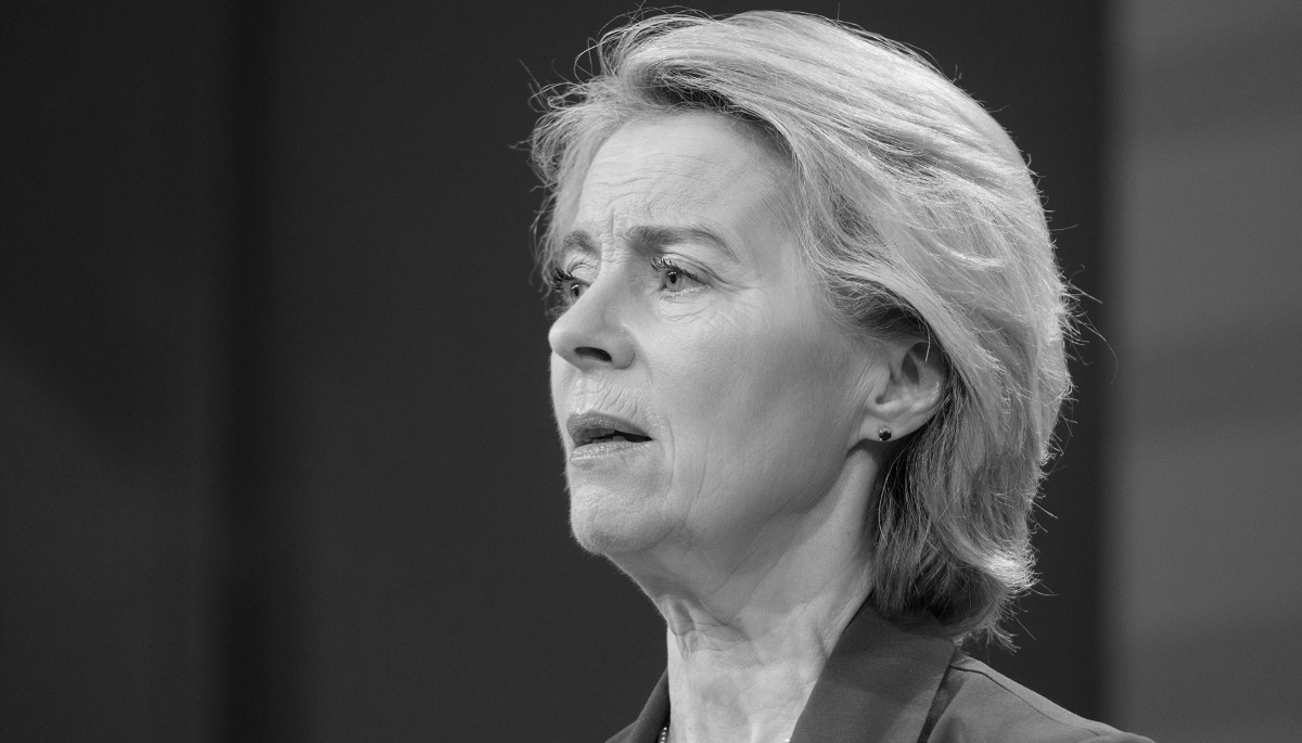 La présidente de la Commission européenne, Ursula von der Leyen, le 3 décembre 2025 à Bruxelles.
