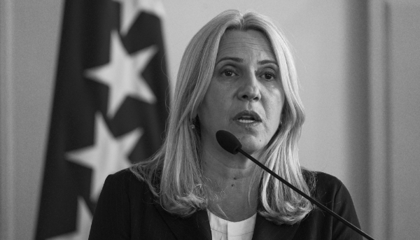 Zeljka Cvijanovic, représentante serbe à la présidence collégiale de la Bosnie-Herzégovine.