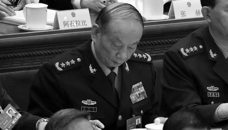 Zhang Shengmin est le seul membre opérationnel restant de la Commission militaire centrale chinoise avec le président Xi Jinping.